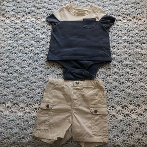 2pc set size 6-9 months
